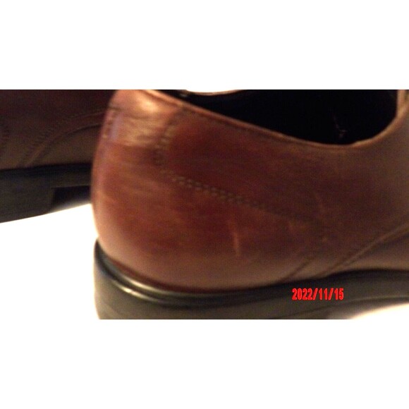 NikeAir Cole Haan Stylar C10697 Brown Split Toe Derby Oxfords Shoes Men's US 9.5 - Picture 7 of 15